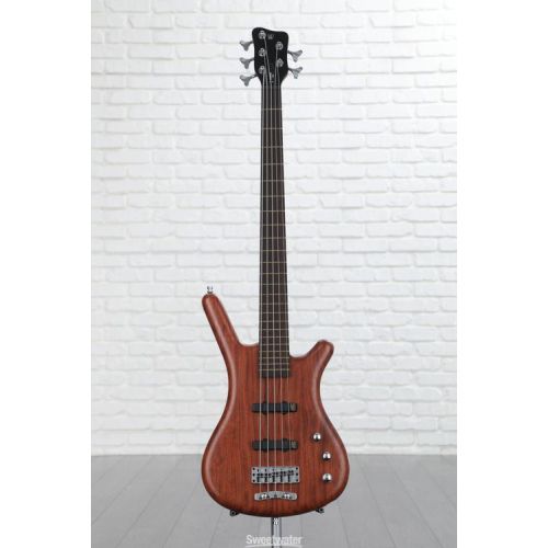  Warwick Pro Series Corvette Standard 5-string Bass Guitar - Natural Bubinga