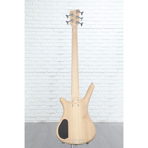  Warwick RockBass Corvette $$ 5-string Electric Bass Guitar - Natural Transparent Satin