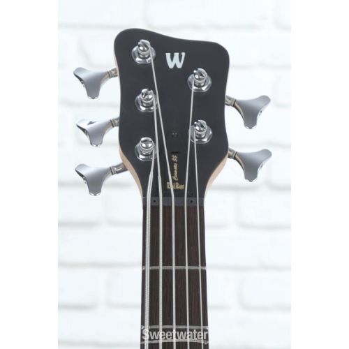  Warwick RockBass Corvette $$ 5-string Electric Bass Guitar - Natural Transparent Satin