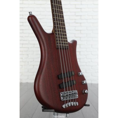  Warwick Pro Series Thumb BO 5-string Bass - Burgundy Red Transparent Satin