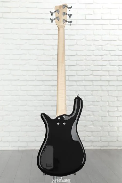  Warwick Pro Series 5 Streamer CV Electric Bass Guitar - Black