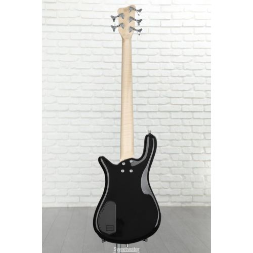  Warwick Pro Series 5 Streamer CV Electric Bass Guitar - Black