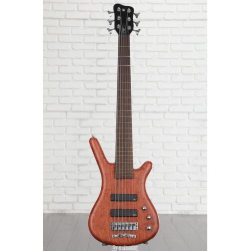  Warwick Pro Series Corvette Standard 6-string Bass Guitar - Natural Bubinga Demo