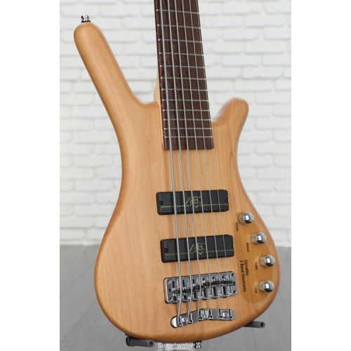  Warwick RockBass Corvette Basic 6-string Bass Guitar - Natural