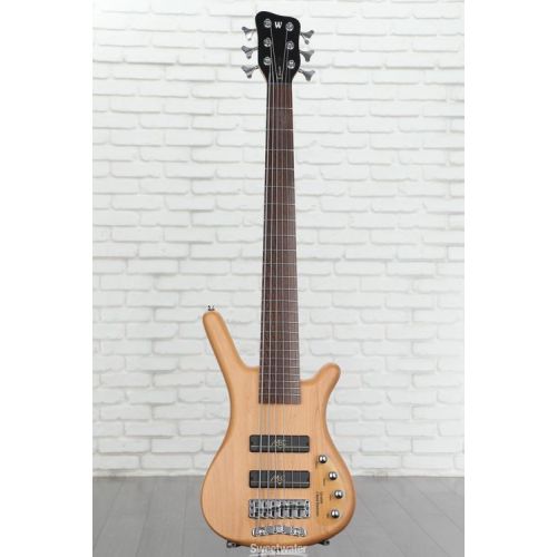  Warwick RockBass Corvette Basic 6-string Bass Guitar - Natural