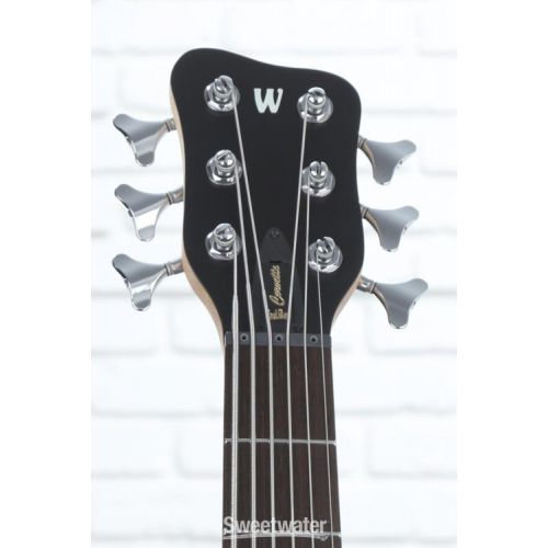  Warwick RockBass Corvette Basic 6-string Bass Guitar - Natural