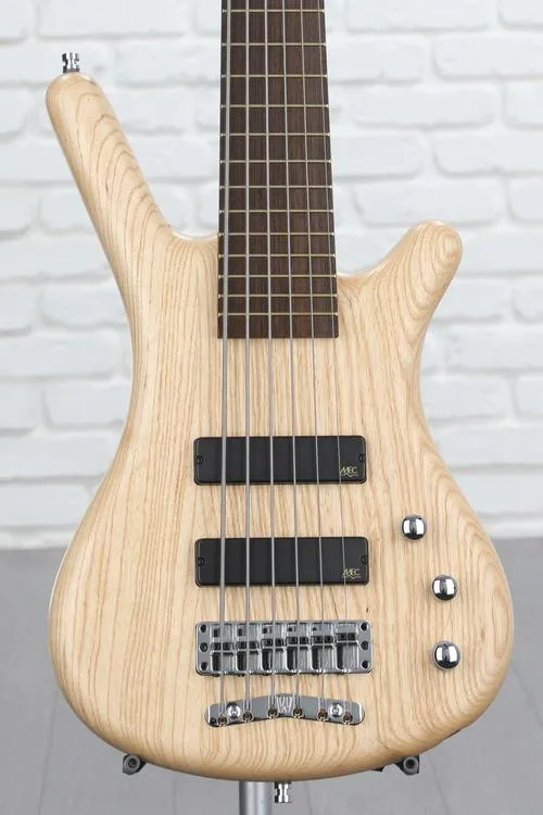 Warwick Pro Series Corvette Standard 6-string Bass Guitar - Natural Ash