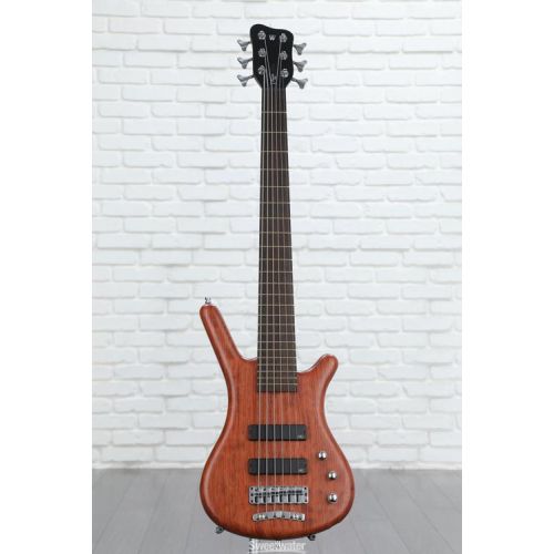  Warwick Pro Series Corvette Standard 6-string Bass Guitar - Natural Bubinga