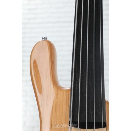  Warwick RockBass Streamer NT I 5-string Fretless Bass Guitar - Natural