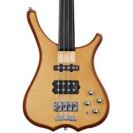 Warwick RockBass Infinity 4-string Fretless Bass Guitar - Natural Transparent Satin