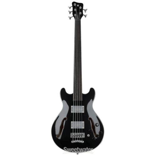  Warwick RockBass Star Bass Fretless 5-string Electric Bass - Black