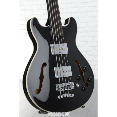  Warwick RockBass Star Bass Fretless 5-string Electric Bass - Black