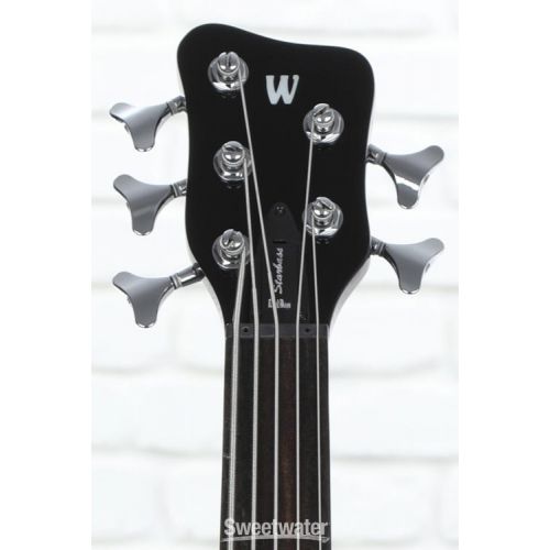  Warwick RockBass Star Bass Fretless 5-string Electric Bass - Black