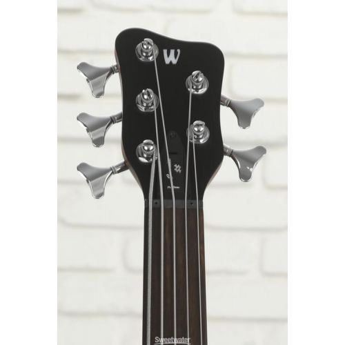  Warwick Pro Series Corvette $$ 5-string Fretless Electric Bass Guitar - Natural Satin