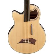 Warwick RockBass Alien Deluxe Fretless 5-string Acoustic-electric Bass - Natural Transparent Satin