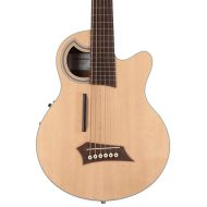 Warwick RockBass Alien Deluxe 6-string Acoustic-electric Bass Guitar - Natural Transparent Satin