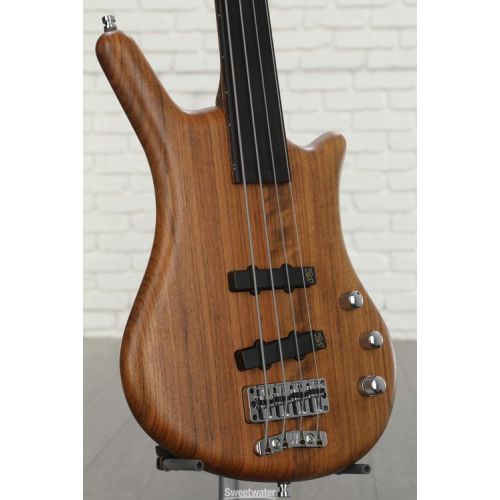  Warwick Pro Series Thumb BO Fretless 4-string Bass - Natural Satin