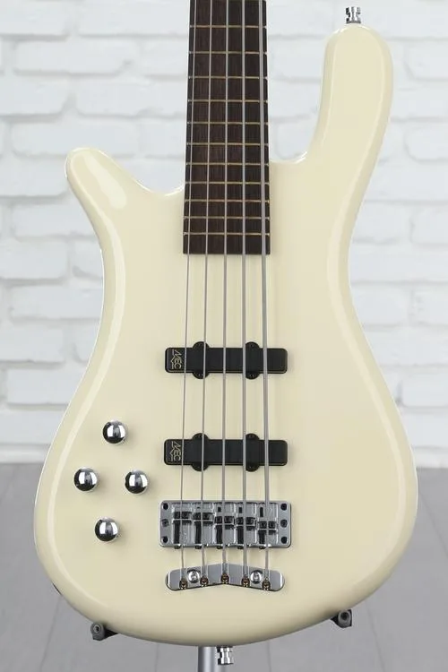 Warwick Pro Series 5 Streamer LX Electric Bass Guitar Left-handed - Transparent Satin