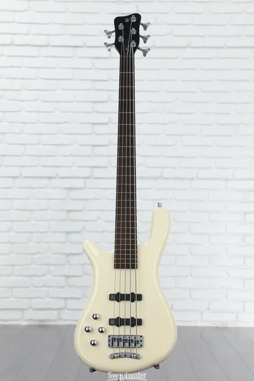  Warwick Pro Series 5 Streamer LX Electric Bass Guitar Left-handed - Transparent Satin