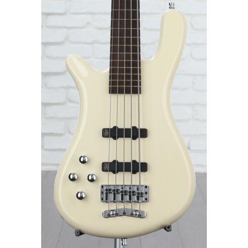  Warwick Pro Series 5 Streamer LX Electric Bass Guitar Left-handed - Transparent Satin