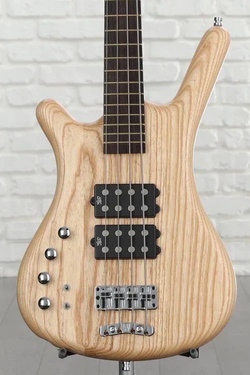 Warwick Pro Series Corvette $$ Left-handed Bass Guitar - Natural