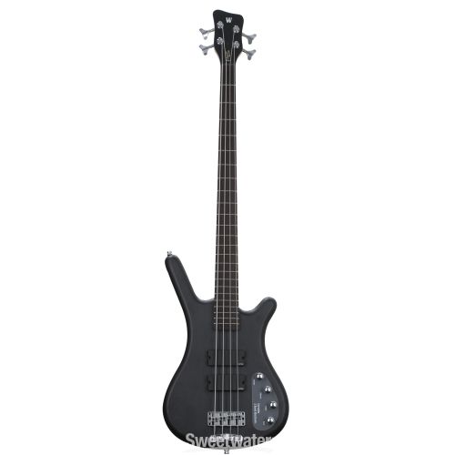  Warwick RockBass Corvette Taranis Bass Guitar - Satin Nirvana Black Transparent