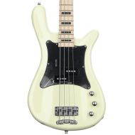 Warwick RockBass Artist Line Adam Clayton 4-string Bass Guitar - Solid Creme White