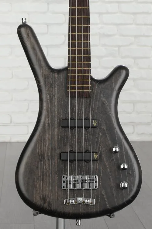 Warwick Pro Series Corvette Standard 4-string Bass Guitar - Nirvana Black