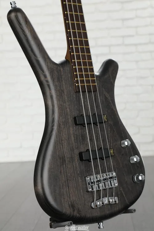  Warwick Pro Series Corvette Standard 4-string Bass Guitar - Nirvana Black