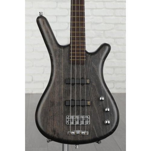  Warwick Pro Series Corvette Standard 4-string Bass Guitar - Nirvana Black