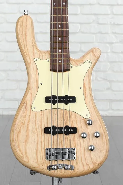 Warwick Pro Series Streamer CV Electric Bass Guitar - Natural