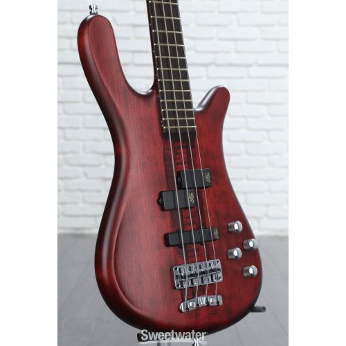  Warwick Pro Series Streamer Stage I Electric Bass Guitar - Burgundy Red