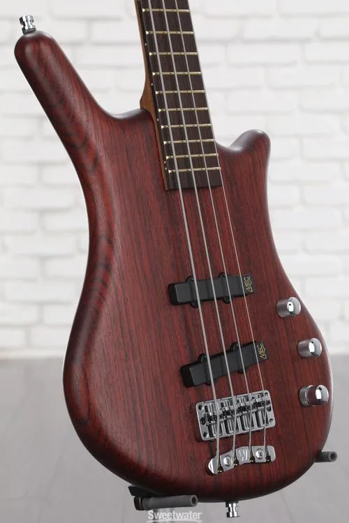  Warwick Pro Series Thumb BO 4-string Bass - Burgundy Red Transparent Satin