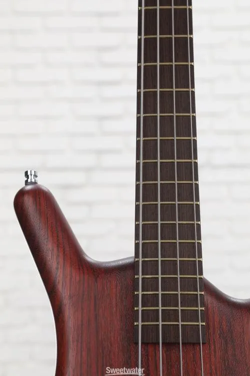  Warwick Pro Series Thumb BO 4-string Bass - Burgundy Red Transparent Satin