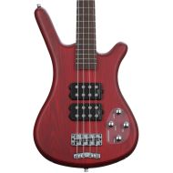 Warwick RockBass Corvette $$ Electric Bass Guitar - Burgundy Red Transparent Satin