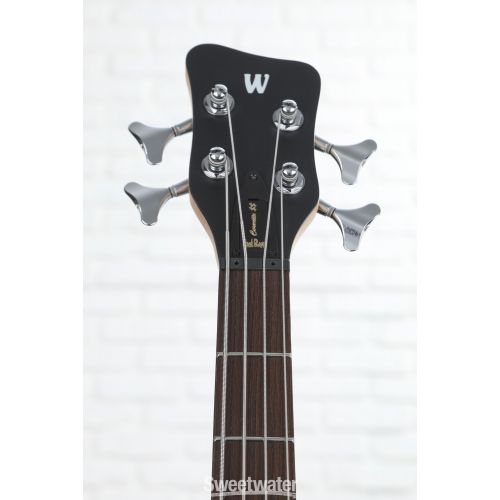  Warwick RockBass Corvette $$ Electric Bass Guitar - Burgundy Red Transparent Satin
