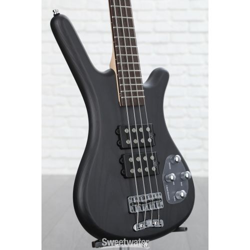  Warwick RockBass Corvette $$ Electric Bass Guitar - Nirvana Black Transparent Satin