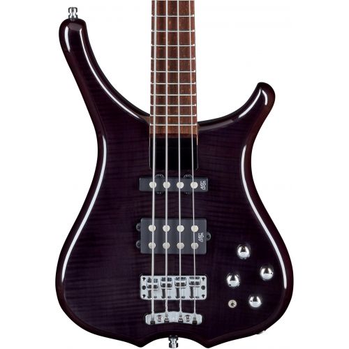  Warwick RockBass Infinity 4-string Bass Guitar - Nirvana Black Transparent