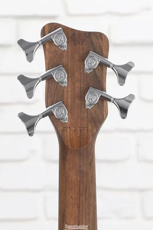  Warwick Pro Series Corvette $$ 5-string Left-handed Electric Bass Guitar - Natural Satin