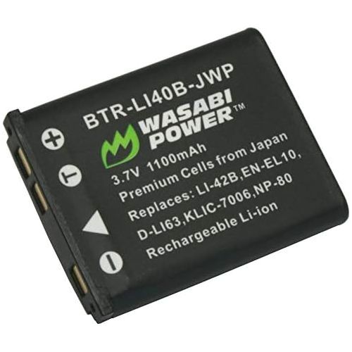  Wasabi Power Battery for Fujifilm NP-45, NP-45A, NP-45B, NP-45S and Fuji FinePix Camera Models