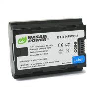 Wasabi Power Battery for Fujifilm NP-W235 & Compatible with Fujifilm GFX 50S II, GFX 100S, Fujifilm X-T4, VG-XT4 Vertical Battery Grip