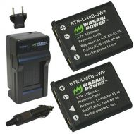 Wasabi Power Battery (2-Pack) and Charger for Fujifilm NP-45, NP-45A, NP-45B, NP-45S and Select Fuji FinePix Camera Models