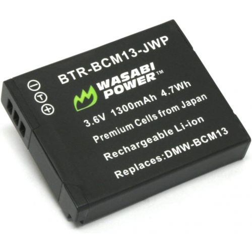  Wasabi Power Battery for Panasonic DMW-BCM13, DMW-BCM13PP
