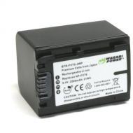 Wasabi Power Battery for Sony NP-FV70 and Sony DCR-SR15, SR21, SR68, SR88, SX15, SX21, SX44, SX45, SX63, SX65, SX83, SX85, FDR-AX100, HDR-CX105, CX110, CX115, CX130, CX150, CX155,
