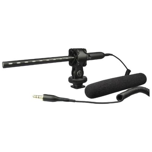  Wasabi Power MIC-120 Mini Condenser Microphone for DSLR Cameras, Camcorders and Canon, Fujifilm, GoPro, Leica, Nikon, Panasonic, Pentax, Sony