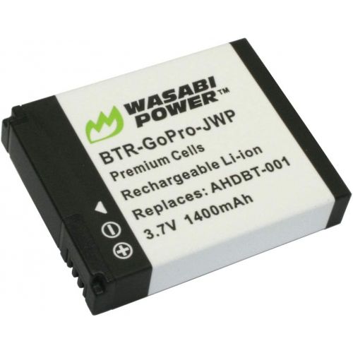  Wasabi Power Battery for GoPro HD HERO2, GoPro Original HD HERO and GoPro AHDBT-001, AHDBT-002
