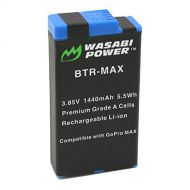 Wasabi Power Replacement for GoPro MAX Battery and GoPro ACBAT-001 (Fully Compatible)