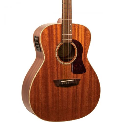  Washburn},description:An all-solid, all-mahogany Grand Auditorium in Washburns Heritage Series presents as a simply amazing guitar. Its torrefied mahogany soundboard paired with so