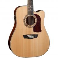 Washburn},description:The HD10SCE12 is a dreadnought cutaway 12 string acoustic guitar. It feature a solid Sitka spruce top for superior tone that improves with age, mahogany back,