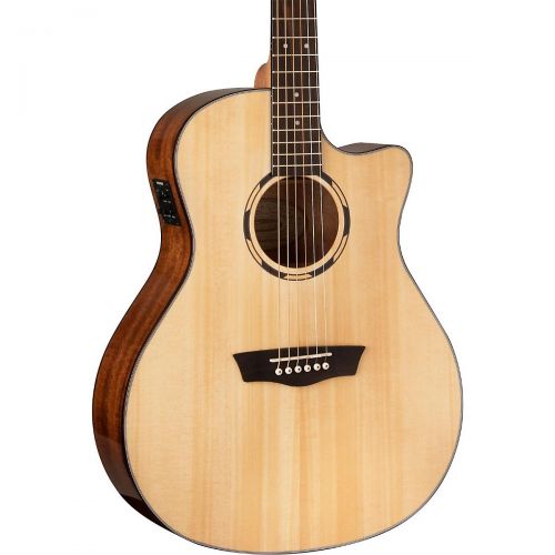  Washburn},description:Your guitar is an expression of your individuality. The WLOSCE wood-bound, solid-top guitars are the perfect balance of elegance, musicality and affordability